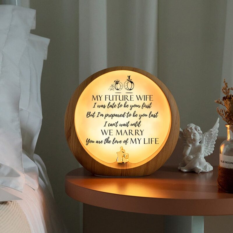 moon lamp to my future wife you are the love of my life engraved moon light giveme gifts 31028660338749