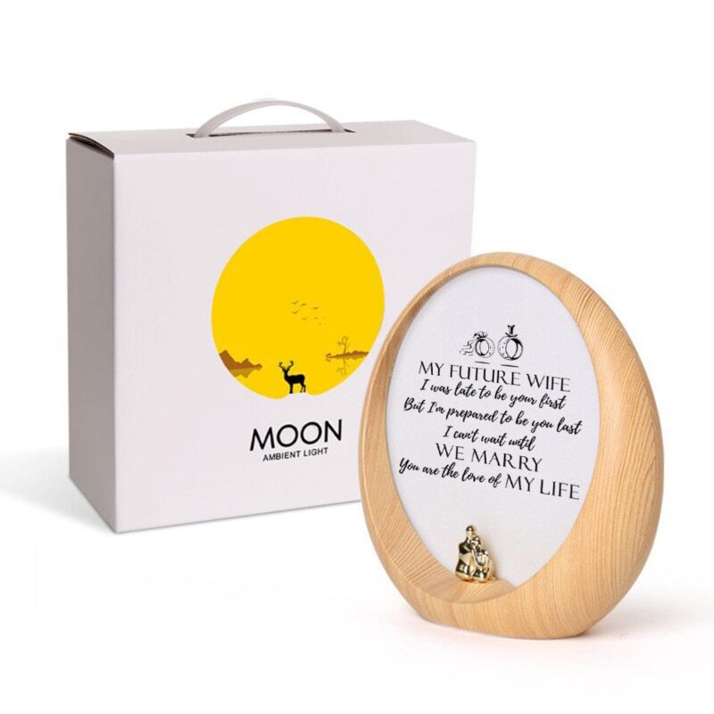 moon lamp to my future wife you are the love of my life engraved moon light giveme gifts 31028660371517