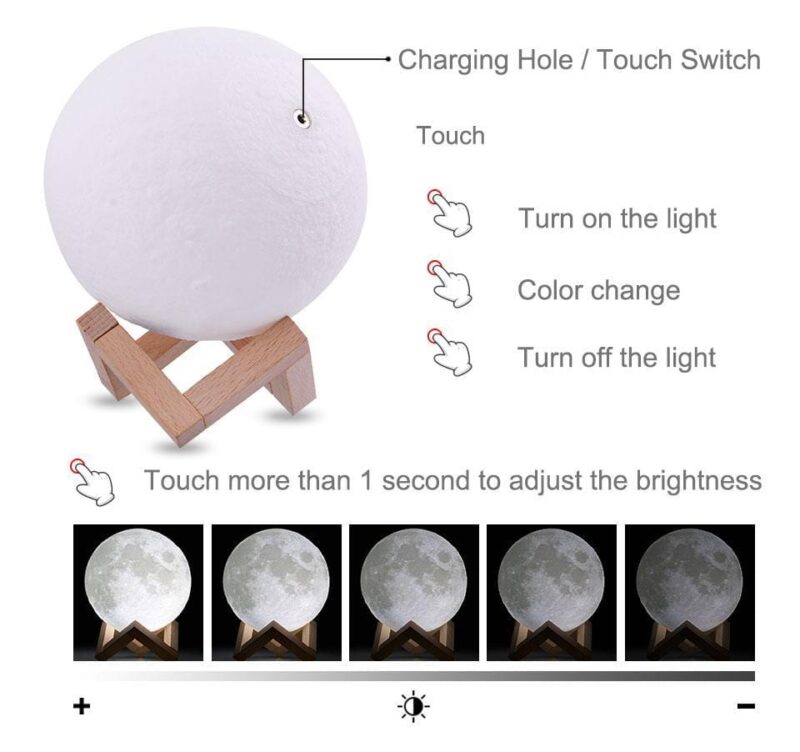 moon lamp to my wife i love you 3d led engraving moon lamp giveme gifts 13638491603005