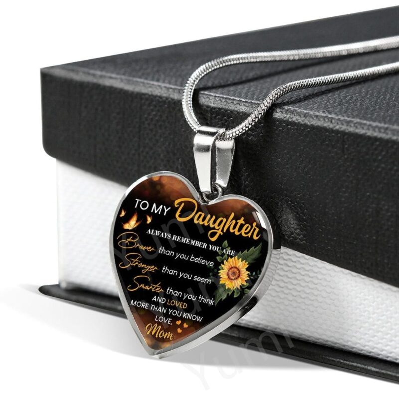 necklaces for daughter mom to daughter you are loved more engraved heart necklace silver giveme gifts 28322940059709