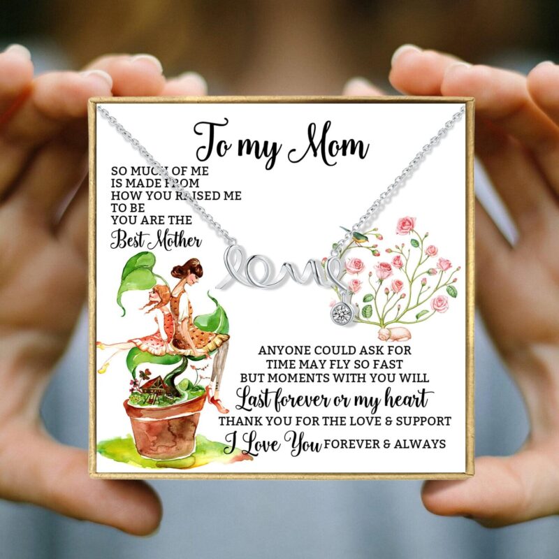 necklaces for mom to my mom you are the best mother love pendant necklace giveme gifts 27948107923517