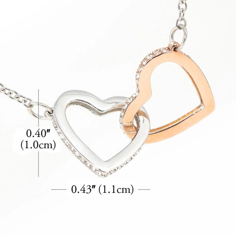 necklaces for wife to my future wife you are my life interlocking heart necklace giveme gifts 27954618368061