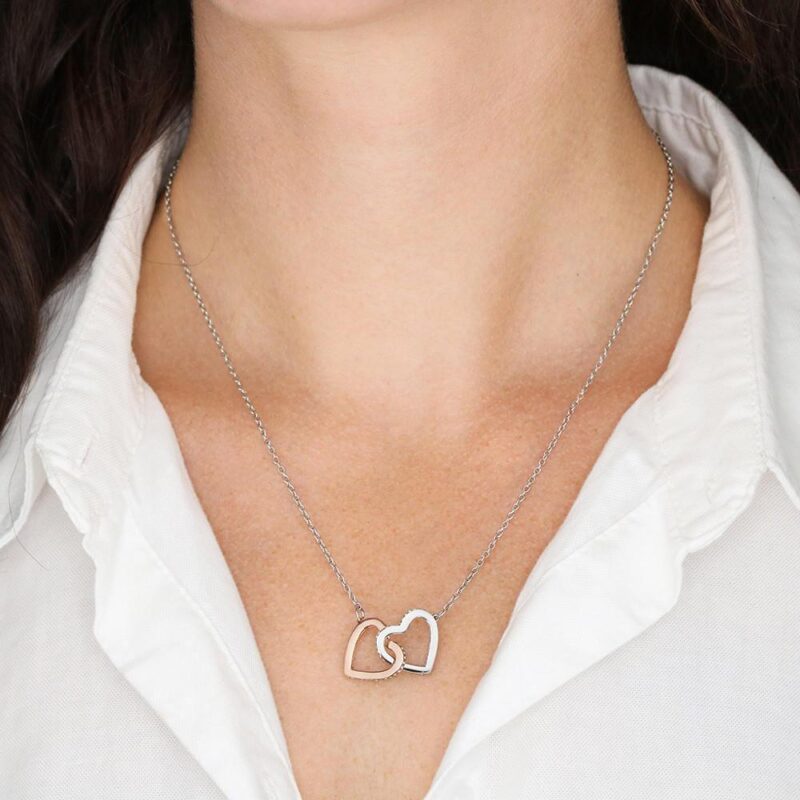 necklaces for wife to my future wife you are my life interlocking heart necklace giveme gifts 31079842840637