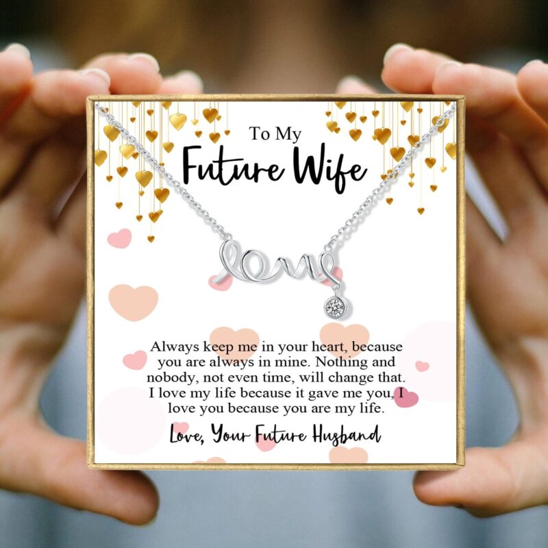 necklaces for wife to my future wife you are my life love pendant necklace giveme gifts 27955913621565