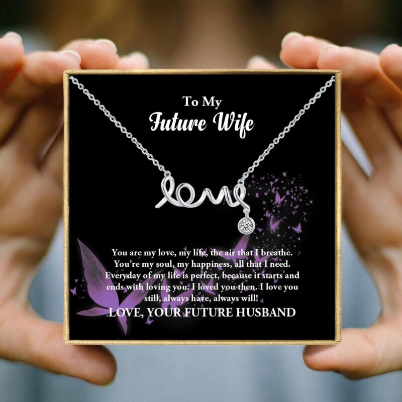 necklaces for wife to my future wife you are my love pendant necklace giveme gifts 27955916668989