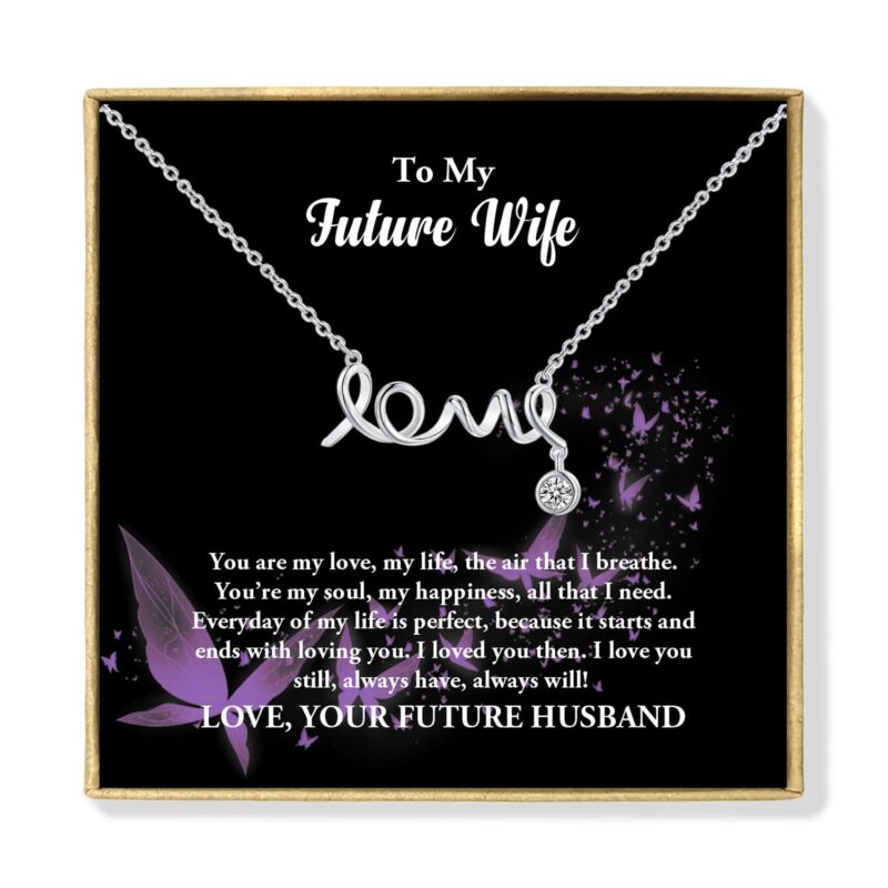 necklaces for wife to my future wife you are my love pendant necklace giveme gifts 27955916800061
