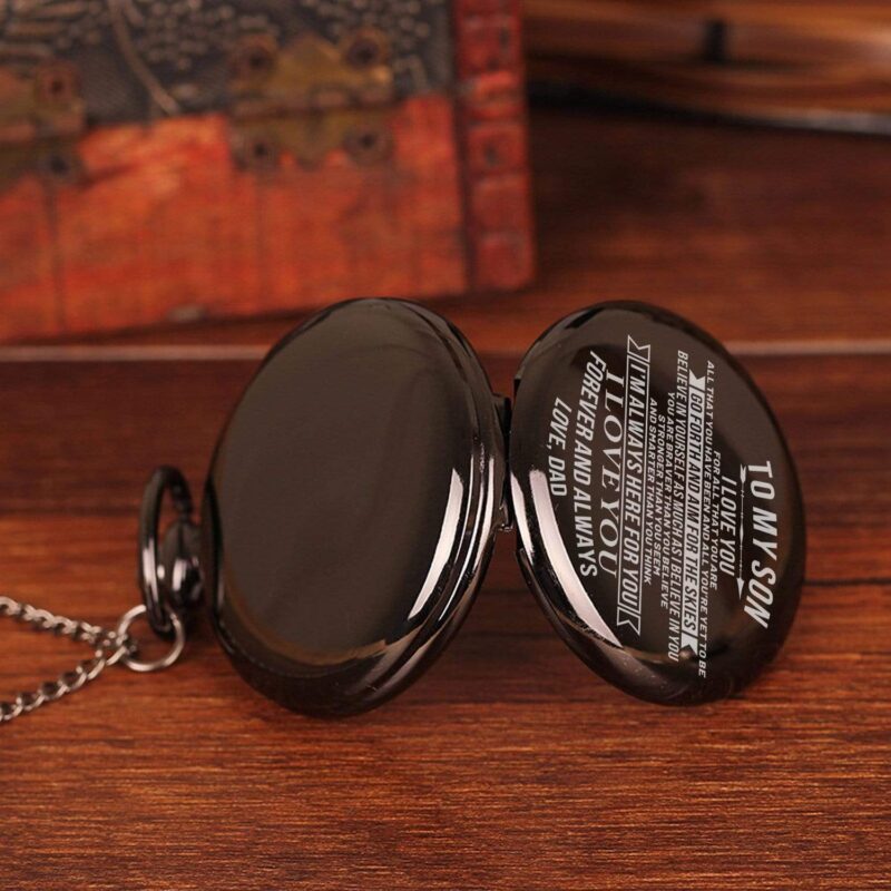 pocket watches dad to son go forth and aim for the skies pocket watch giveme gifts 14263049355325