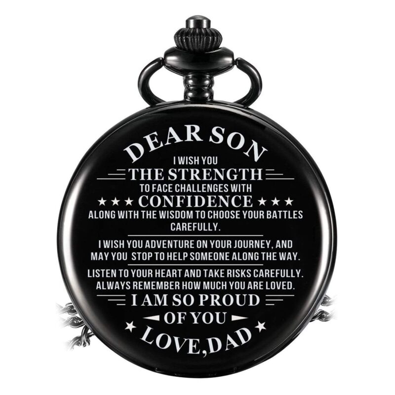 pocket watches dad to son i am so proud of you pocket watch giveme gifts 14239569772605