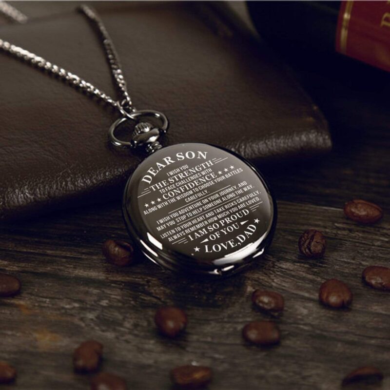 pocket watches dad to son i am so proud of you pocket watch giveme gifts 14239569838141