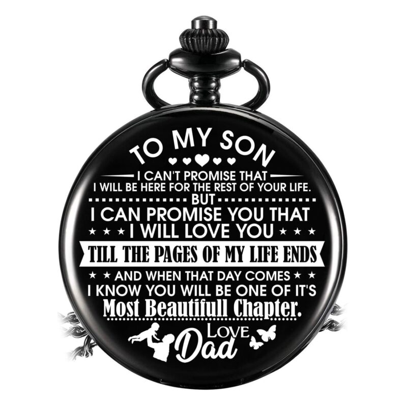 pocket watches dad to son i can promise you pocket watch giveme gifts 14241218658365