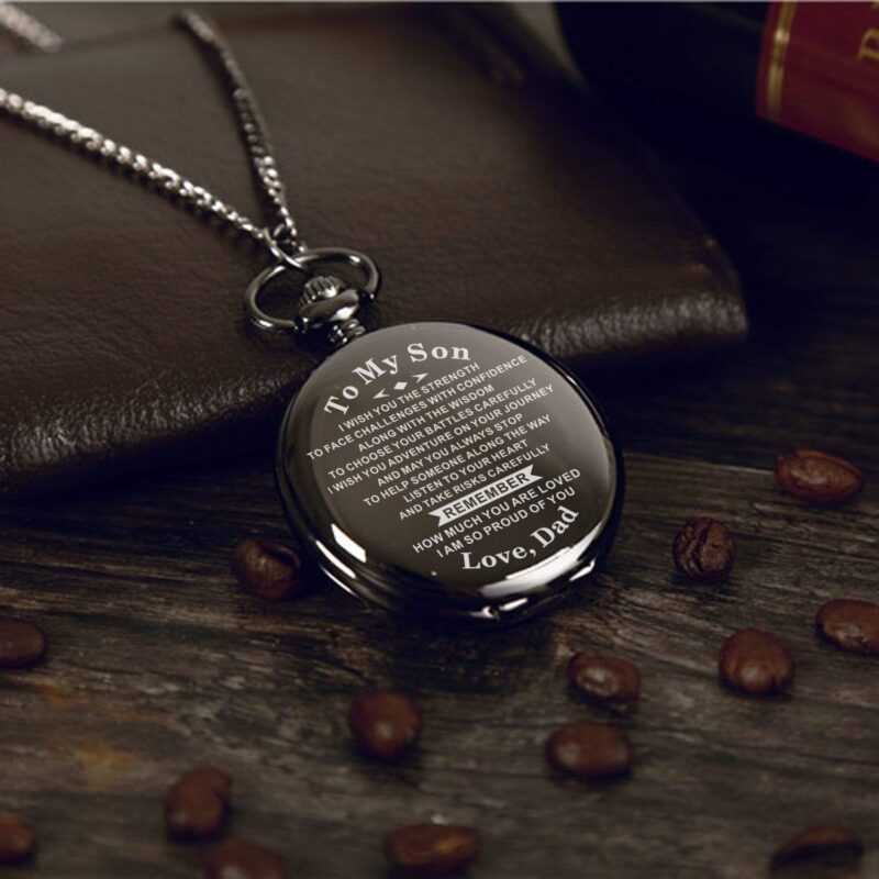 pocket watches dad to son remember how much you are loved pocket watch giveme gifts 14251197136957