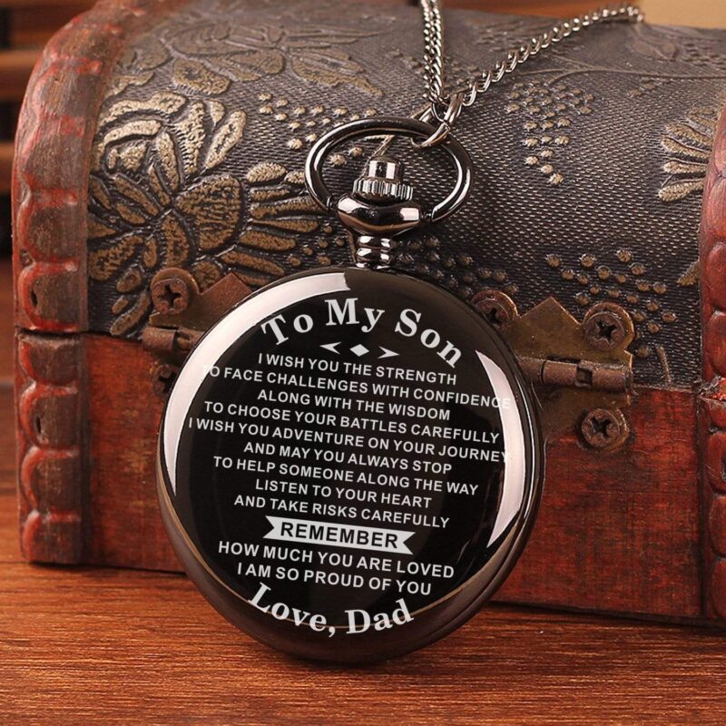 pocket watches dad to son remember how much you are loved pocket watch giveme gifts 14251197169725