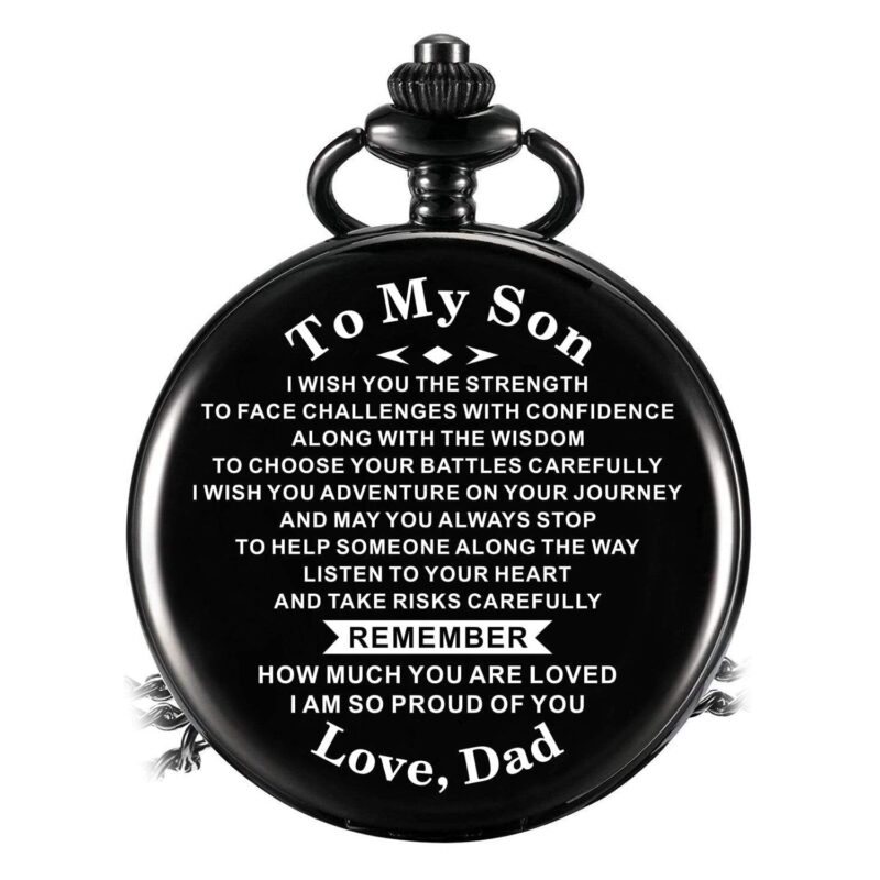 pocket watches dad to son remember how much you are loved pocket watch giveme gifts 14251197595709