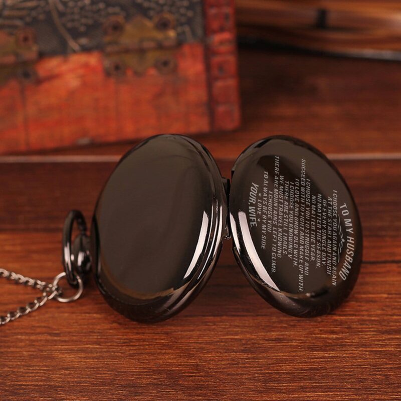 pocket watches for husband to my husband i choose you pocket watch giveme gifts 16456715370557