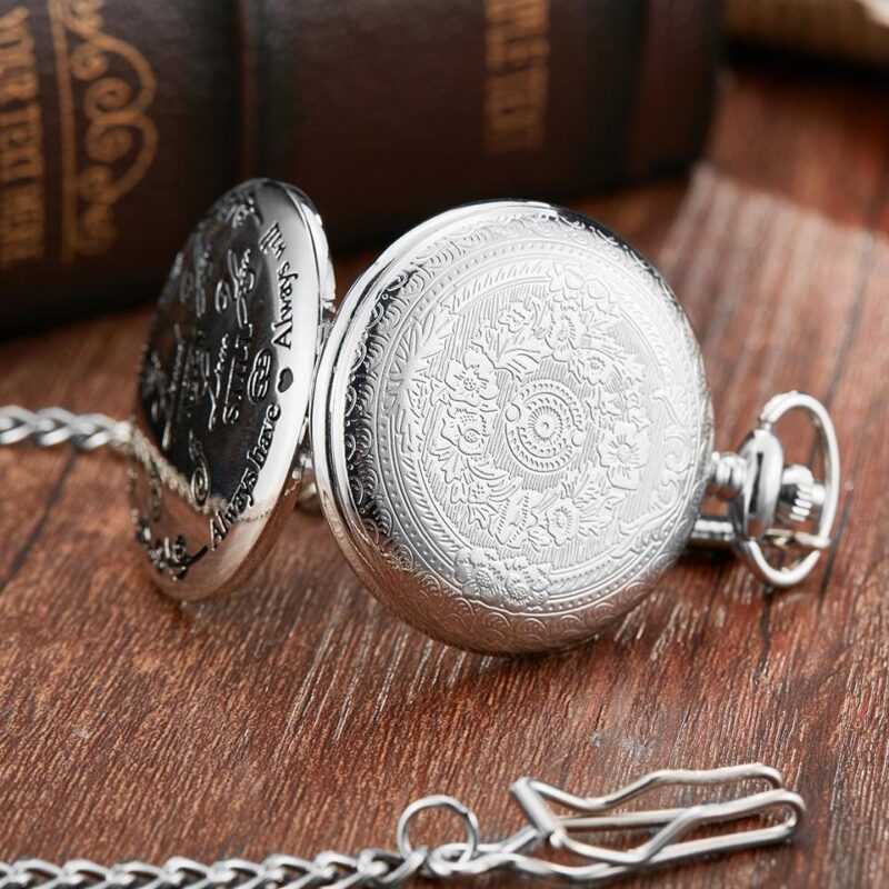 pocket watches for husband to my husband i love you still silver engraved pocket watch giveme gifts 14028652052541