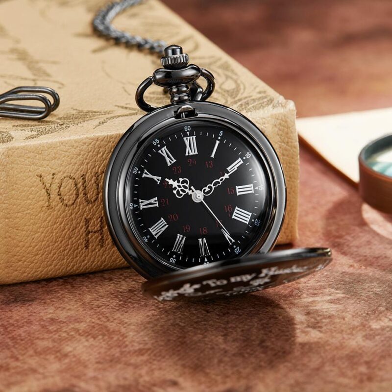 pocket watches for husband to my husband i loved you then black engraved pocket watch giveme gifts 14028629770301