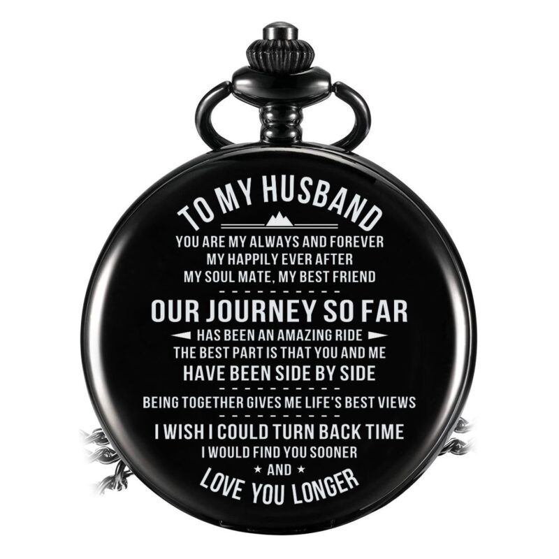 pocket watches for husband to my husband our journey so far pocket watch giveme gifts 16437793587261