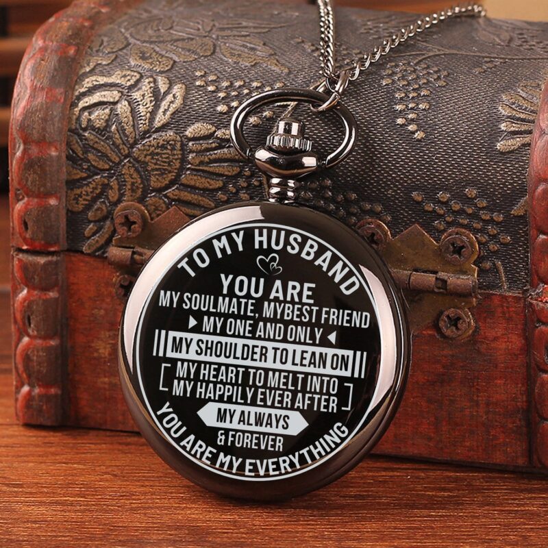 pocket watches for husband to my husband you are my soulmate pocket watch giveme gifts 16456681619517