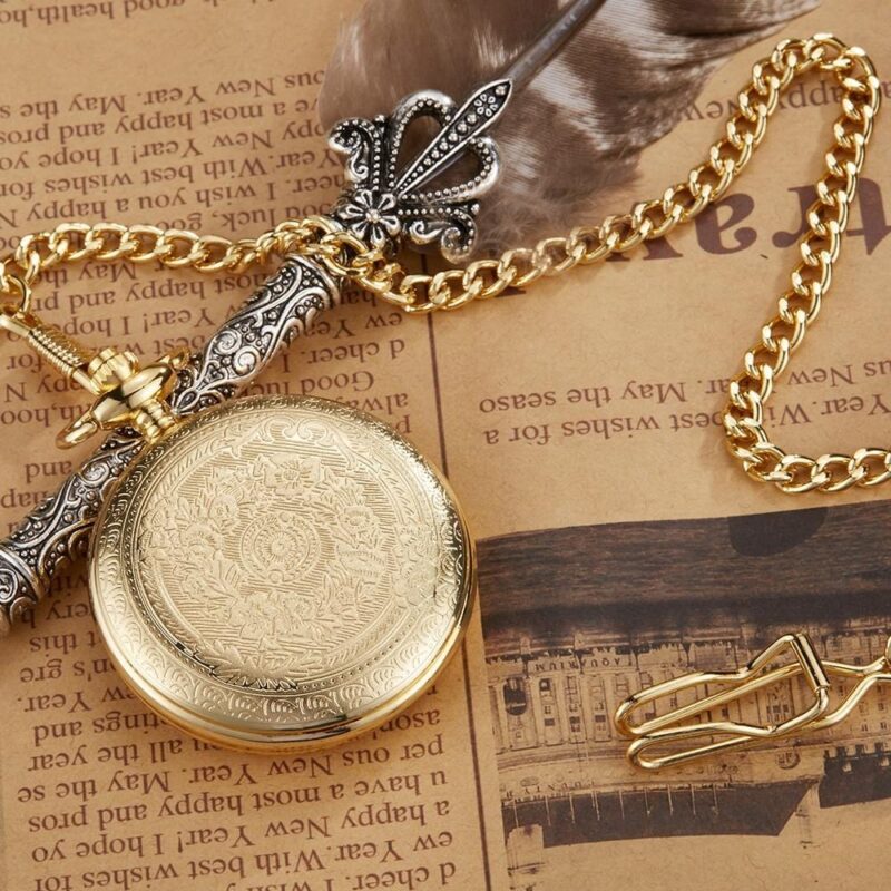 pocket watches for lovers i love you till the end of time gold engraved pocket watch giveme gifts 13746925764669