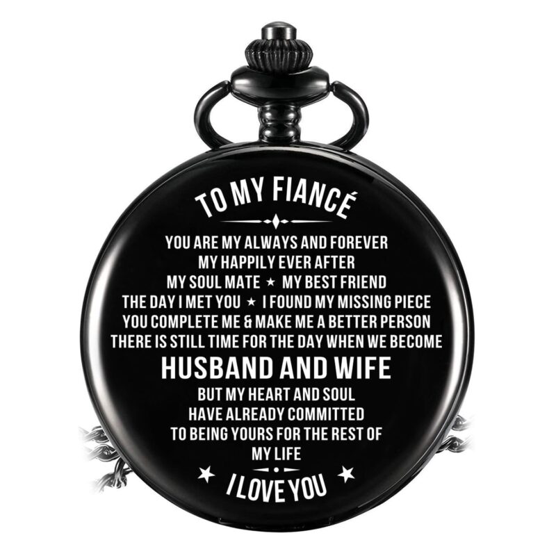 pocket watches for lovers to my fiance i love you pocket watch giveme gifts 16468497399869
