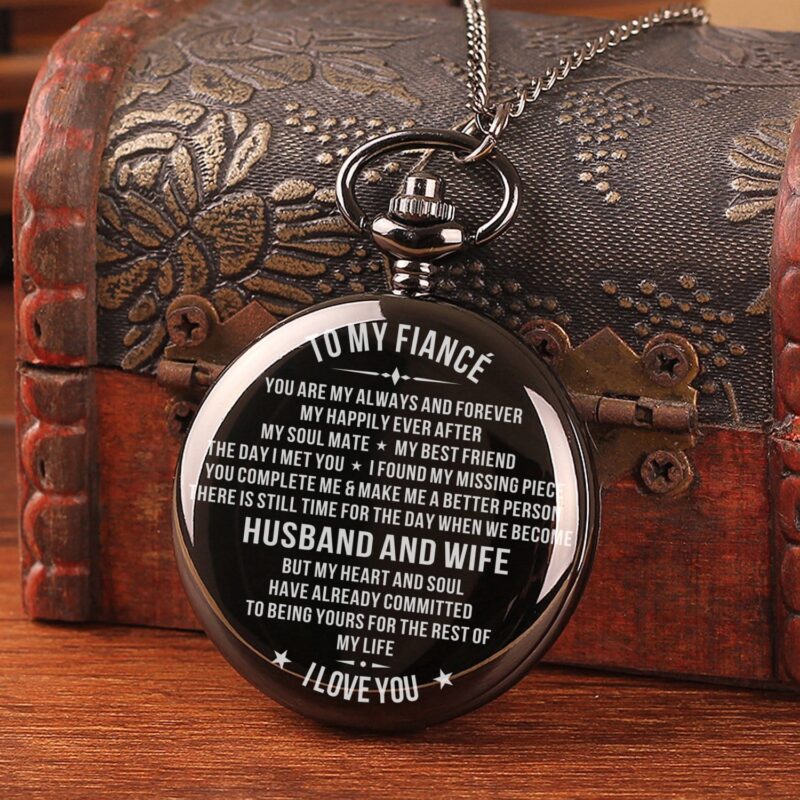 pocket watches for lovers to my fiance i love you pocket watch giveme gifts 16468497629245