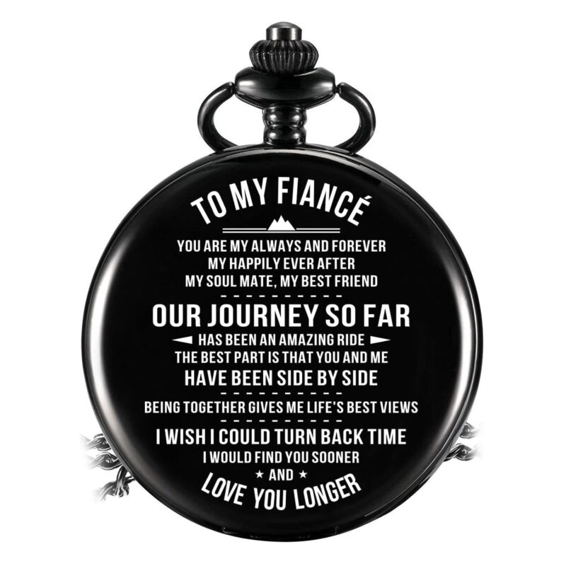 pocket watches for lovers to my fiance love you longer pocket watch giveme gifts 31079742865469