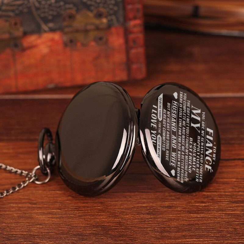 pocket watches for lovers to my fiance my happily ever after pocket watch giveme gifts 16468913782845