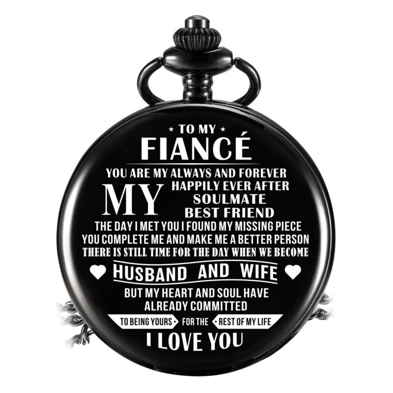 pocket watches for lovers to my fiance my happily ever after pocket watch giveme gifts 16468914044989