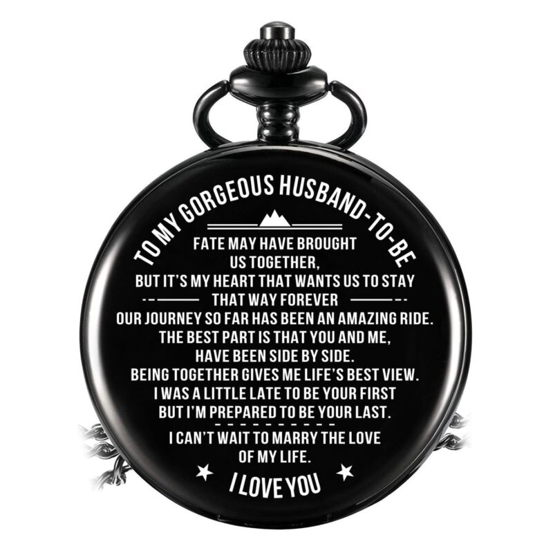 pocket watches for lovers to my husband to be the love of my life pocket watch giveme gifts 16468495990845