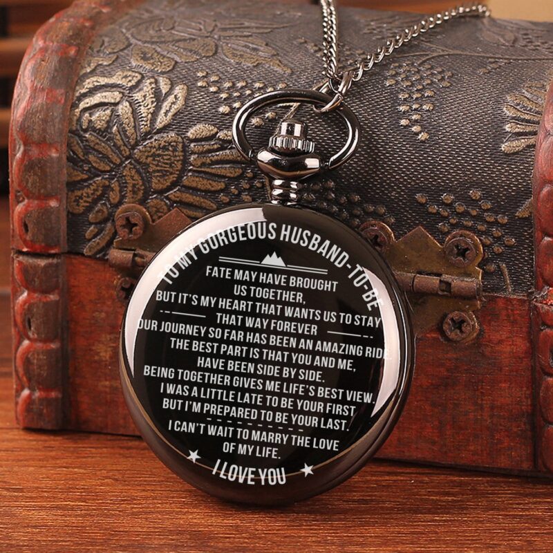 pocket watches for lovers to my husband to be the love of my life pocket watch giveme gifts 16468496187453
