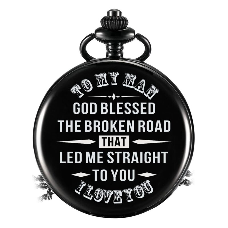 pocket watches for lovers to my man i love you pocket watch giveme gifts 16441765462077