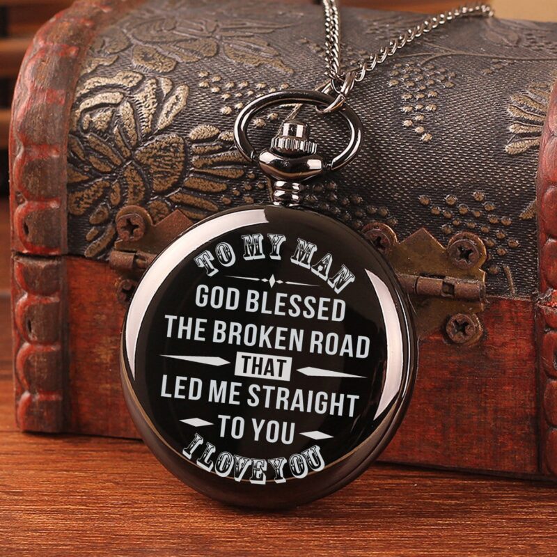 pocket watches for lovers to my man i love you pocket watch giveme gifts 16441765560381