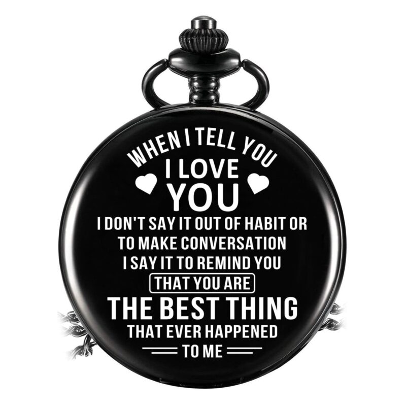 pocket watches for lovers when i tell you i love you pocket watch giveme gifts 31078505021501