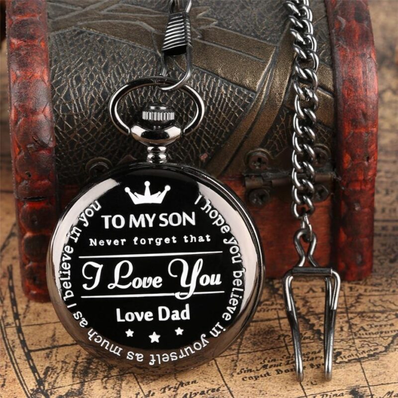 pocket watches for son dad to son i love you engraved pocket watch giveme gifts 14187059019837