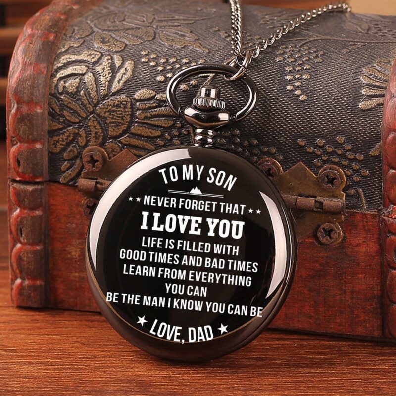 pocket watches for son dad to son i love you pocket watch giveme gifts 14239390400573