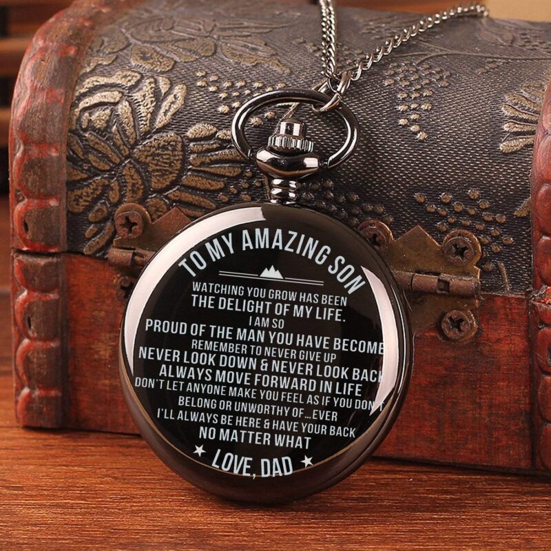 pocket watches for son dad to son the delight of my life pocket watch giveme gifts 28012834127933