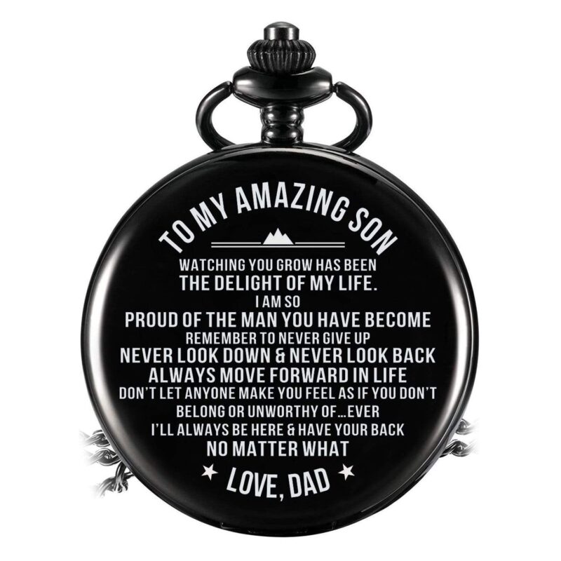 pocket watches for son dad to son the delight of my life pocket watch giveme gifts 28012835766333