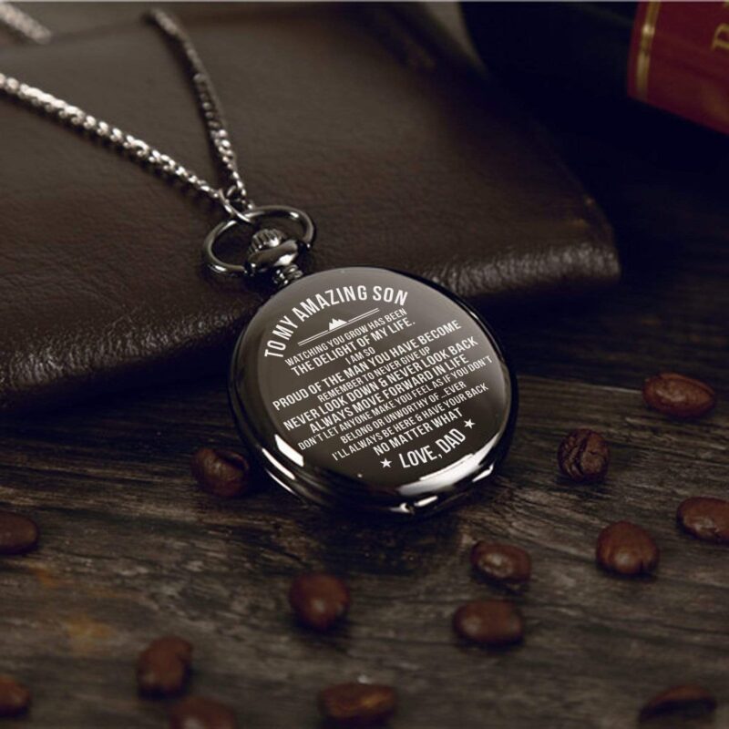 pocket watches for son dad to son the delight of my life pocket watch giveme gifts 28012837339197