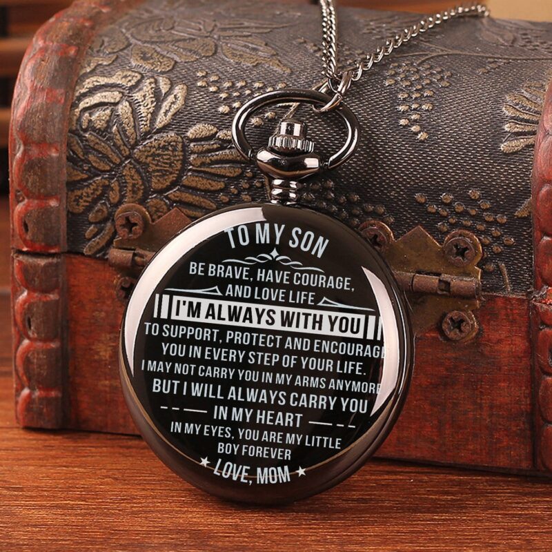 pocket watches for son mom to son i am always with you pocket watch giveme gifts 14239658115133