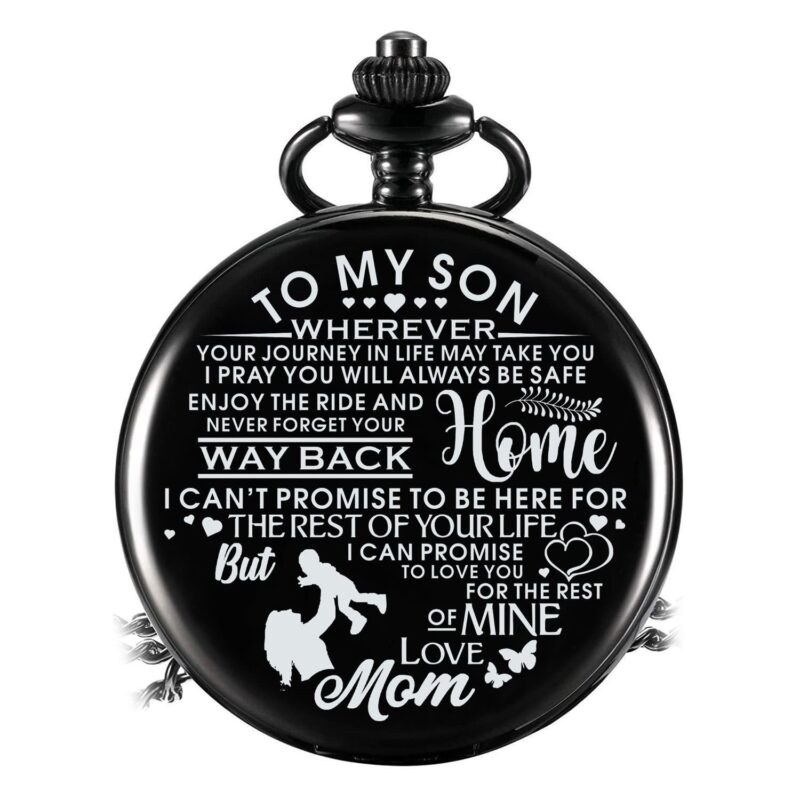 pocket watches for son mom to son i can promise to love you pocket watch giveme gifts 14241221967933