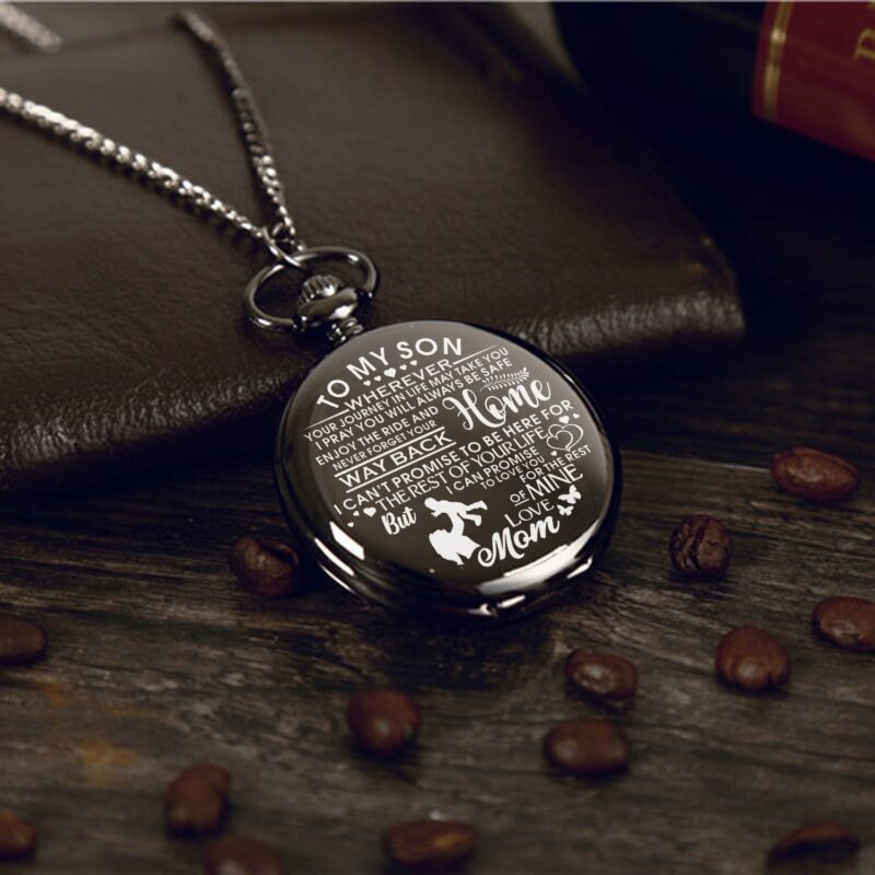 pocket watches for son mom to son i can promise to love you pocket watch giveme gifts 14241222099005