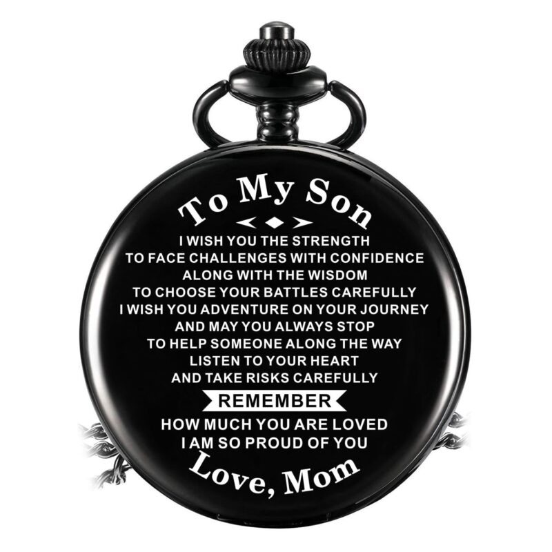 pocket watches for son mom to son remember how much you are loved pocket watch giveme gifts 14251212374077