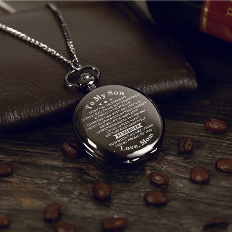 pocket watches for son mom to son remember how much you are loved pocket watch giveme gifts 14251212537917