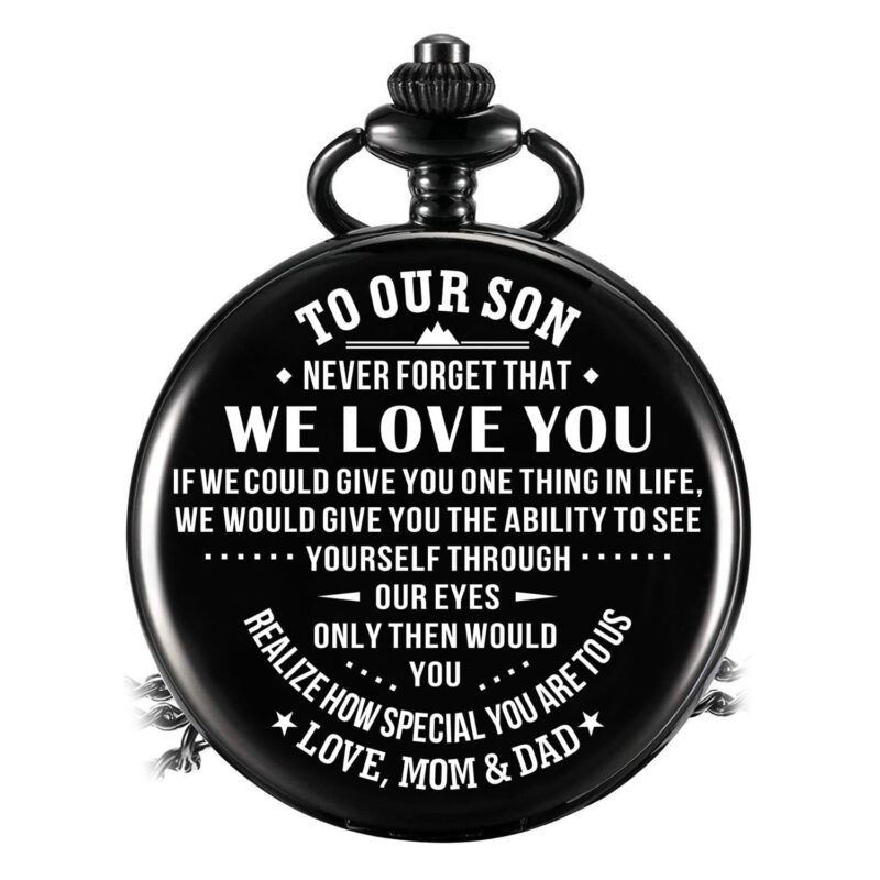 pocket watches for son to our son you realize how special you are to us pocket watch giveme gifts 14251115151421
