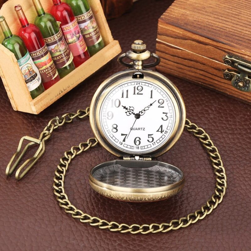 pocket watches on festival the nightmare before christmas skull bronze pocket watch giveme gifts 29614609596477