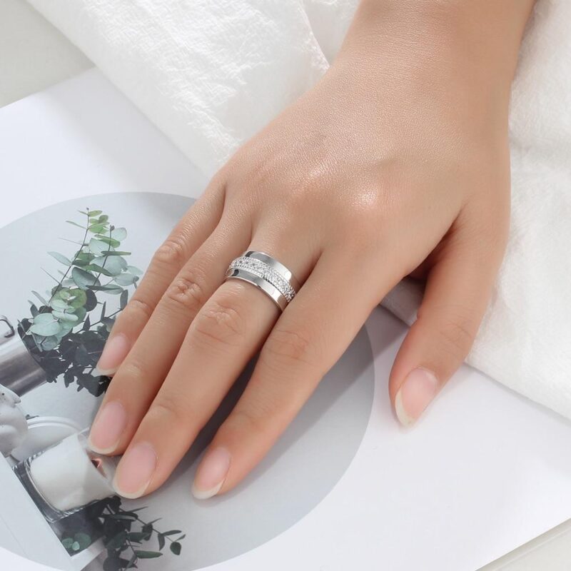 rings 925 sterling silver couple of love customized name ring 925 sterling silver giveme gifts 4755075891261