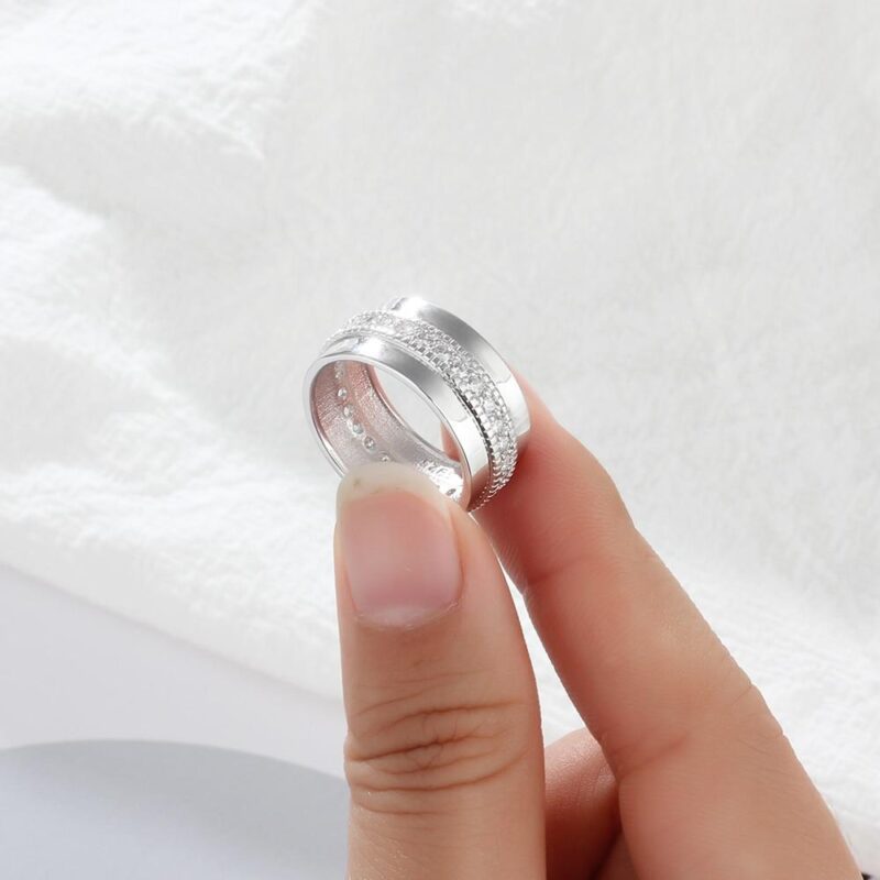 rings 925 sterling silver couple of love customized name ring 925 sterling silver giveme gifts 4755076218941