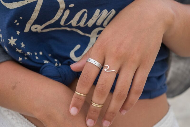 rings ocean wave resizable ring giveme gifts 4751938453565