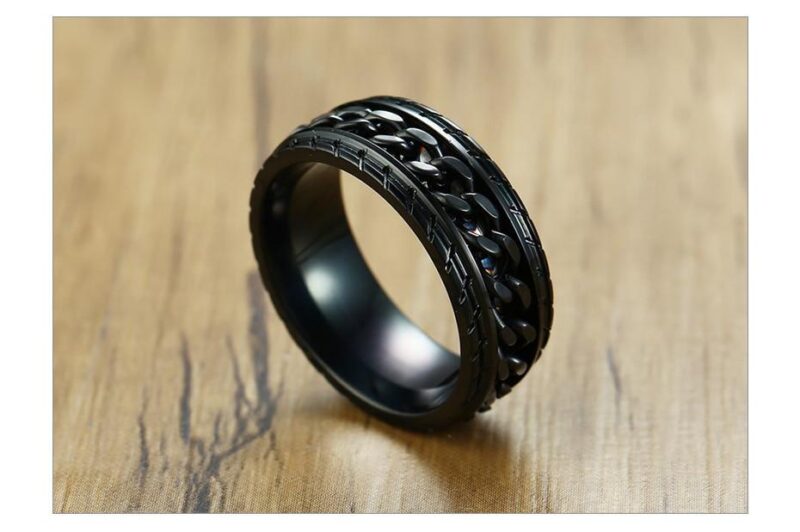 spinner ring tire intertwined chain spinner ring giveme gifts 11944947679293