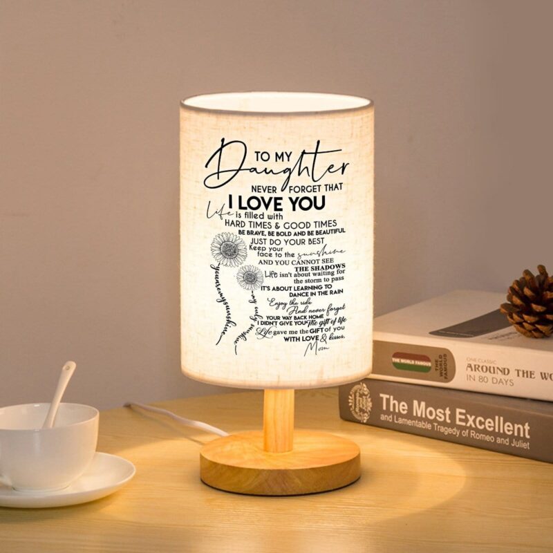 table lamp mom to daughter i love you just do your best led wooden table lamp giveme gifts 16732395929661